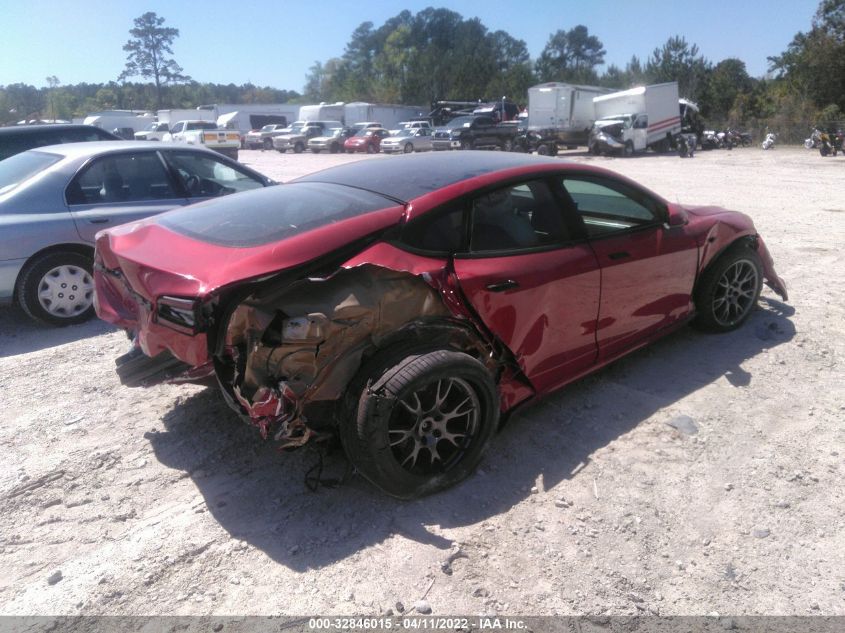 2021 TESLA MODEL S LONG RANGE VIN: 5YJSA1E50MF430621