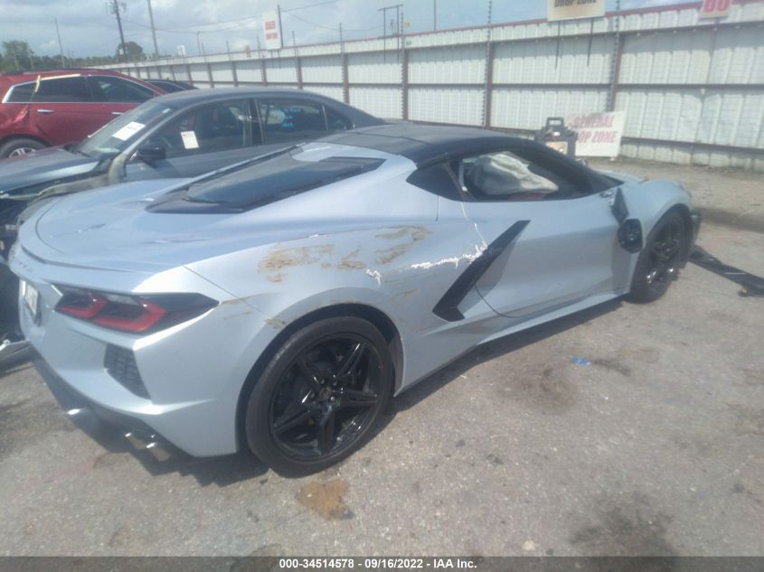 2021 CHEVROLET CORVETTE 1LT VIN: 1G1YA2D42M5107352