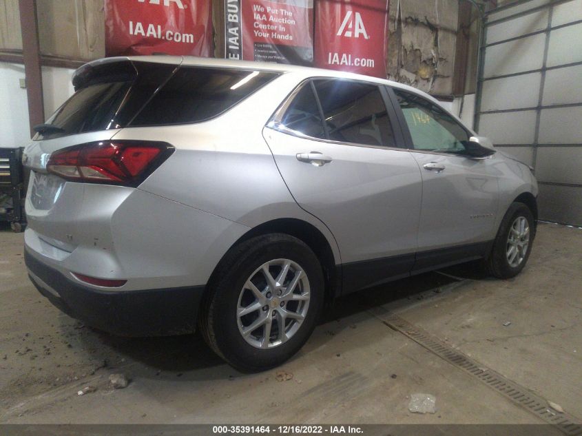 2022 CHEVROLET EQUINOX LT VIN: 2GNAXJEV9N6129211