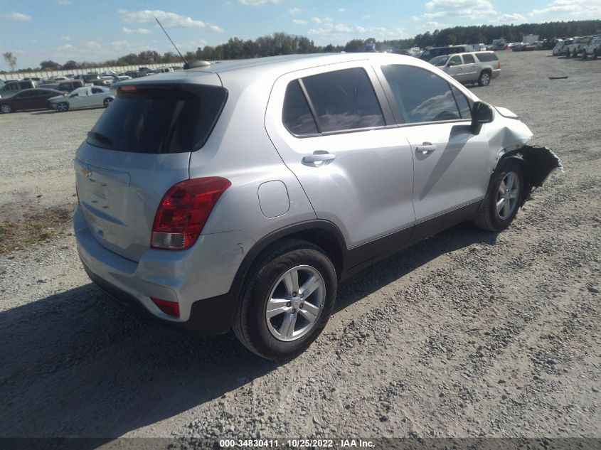 2022 CHEVROLET TRAX LS VIN: KL7CJKSM6NB544775