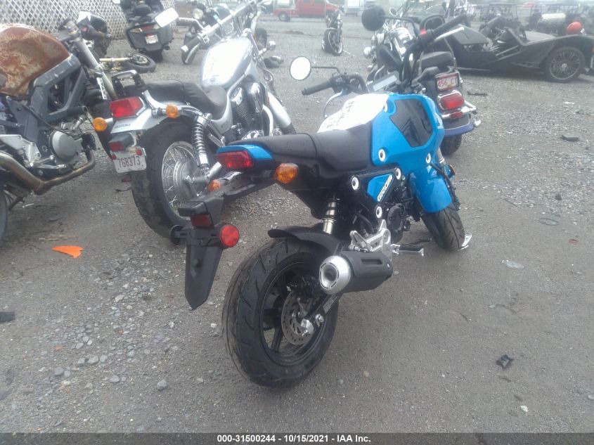 2022 HONDA GROM VIN: MLHJC9259N5000692