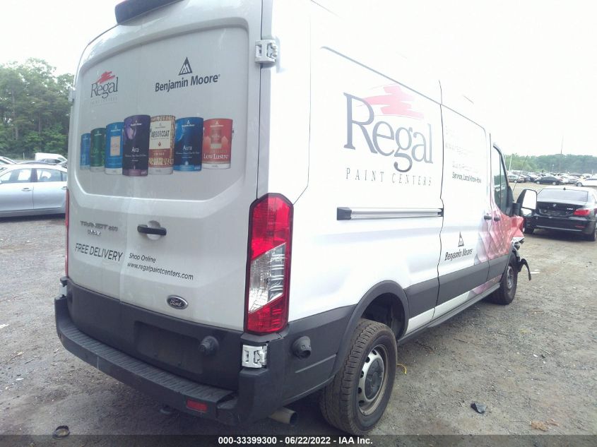 2022 FORD TRANSIT CARGO VAN VIN: 1FTBR1C84NKA04652