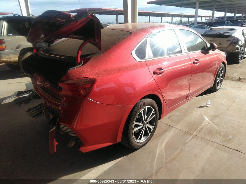 2023 KIA FORTE LXS VIN: 3KPF24AD8PE509879