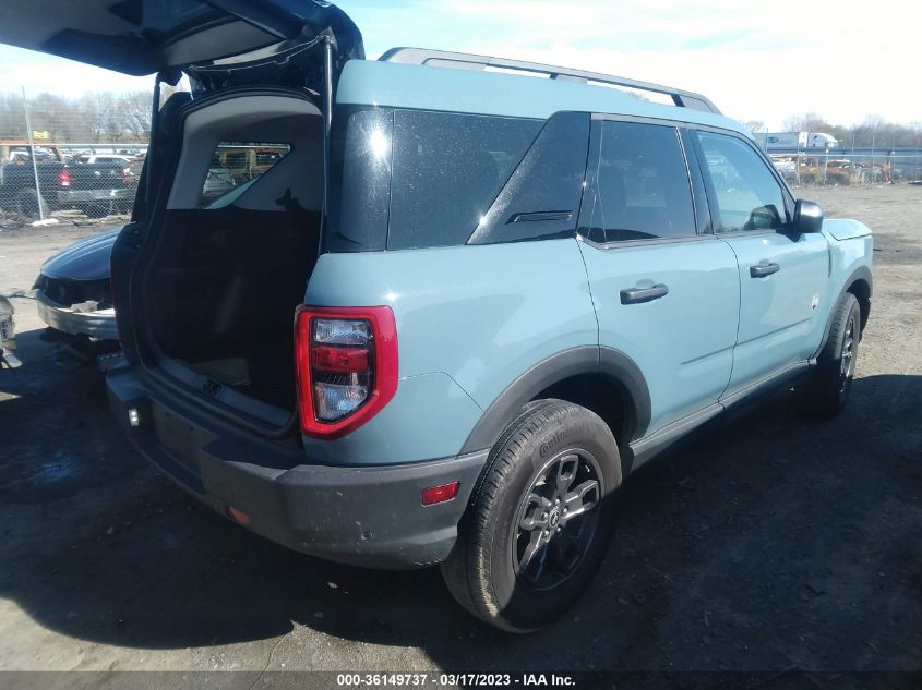 2022 FORD BRONCO SPORT BIG BEND VIN: 3FMCR9B66NRD30172