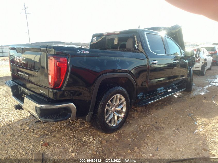 2021 GMC SIERRA 1500 SLT VIN: 3GTU9DED4MG195824