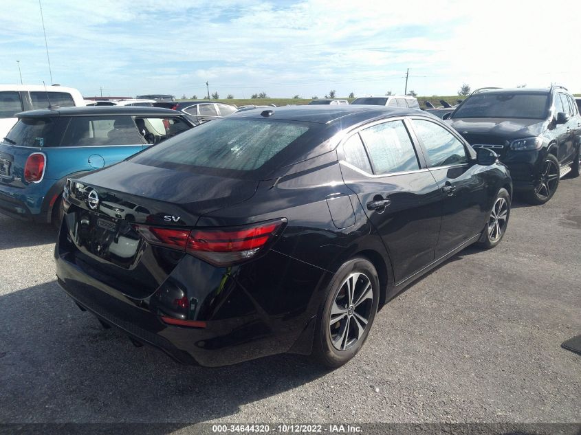 2021 NISSAN SENTRA SV VIN: 3N1AB8CV8MY286408