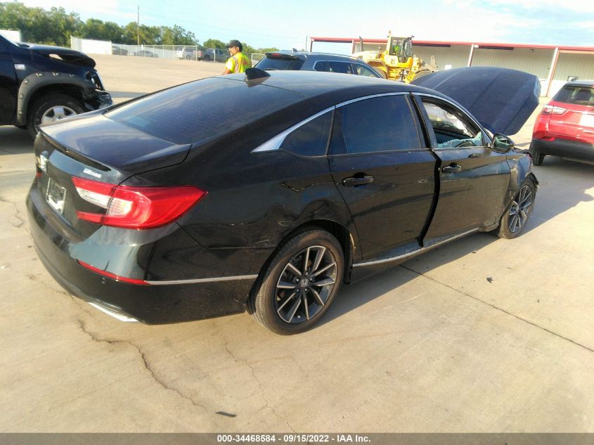 2022 HONDA ACCORD SEDAN EX-L VIN: 1HGCV1F5XNA059891