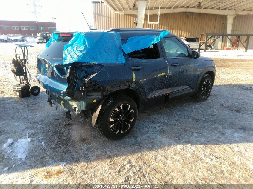 2021 CHEVROLET TRAILBLAZER LT VIN: KL79MRSL4MB139174