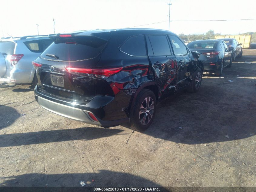 2022 TOYOTA HIGHLANDER HYBRID VIN: 5TDHARAH6NS512889