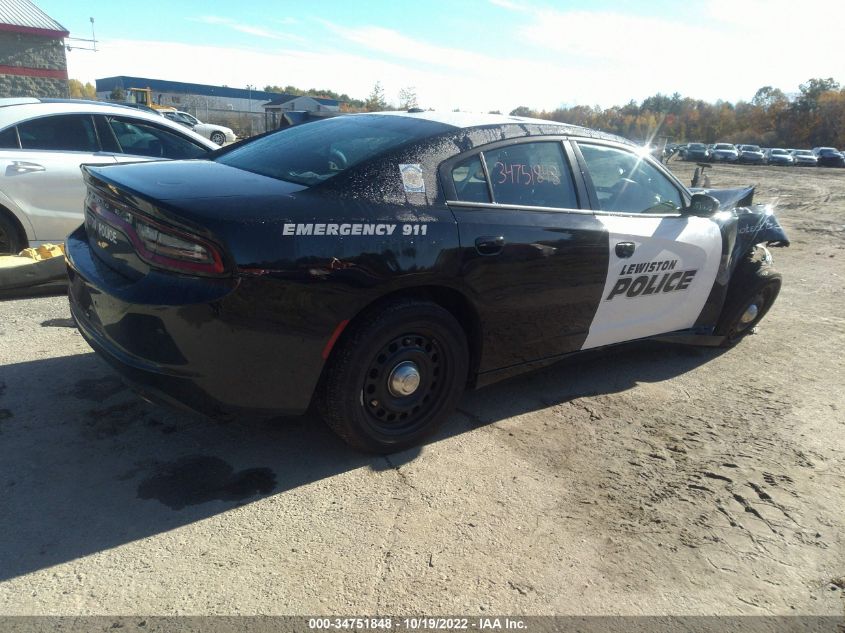 2022 DODGE CHARGER POLICE VIN: 2C3CDXKG8NH111231