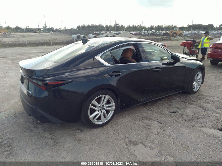 2021 LEXUS IS IS 300 VIN: JTHCA1D25M5112568