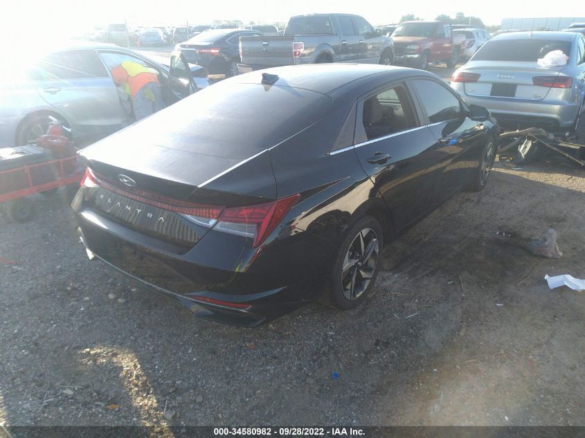 2021 HYUNDAI ELANTRA SEL VIN: KMHLN4AG9MU131326