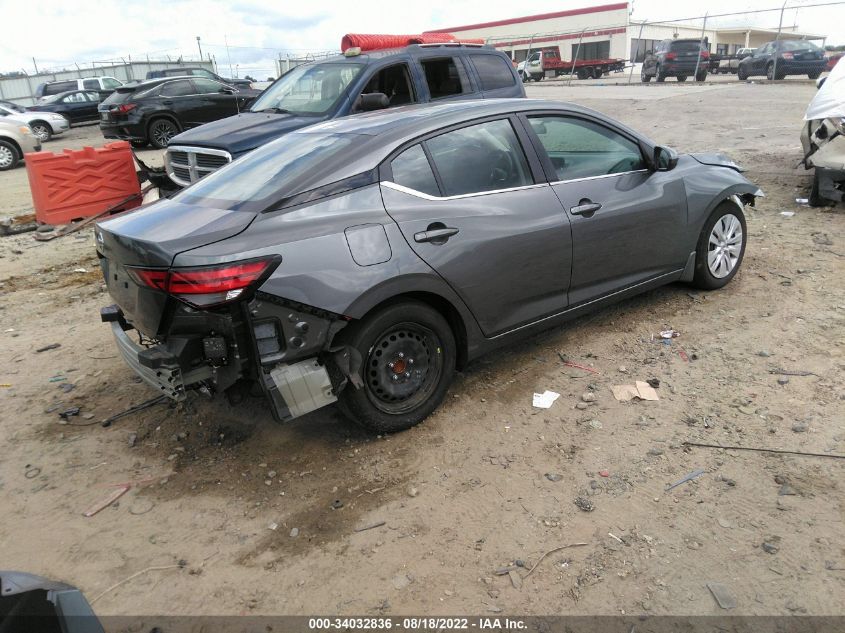 2021 NISSAN SENTRA S VIN: 3N1AB8BV5MY271737