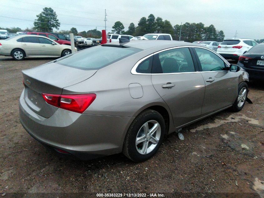 2022 CHEVROLET MALIBU LS VIN: 1G1ZB5ST2NF191424