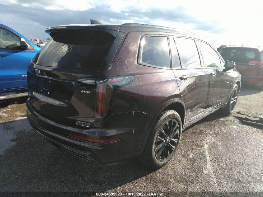 2021 CADILLAC XT6 SPORT VIN: 1GYKPHRS7MZ202482