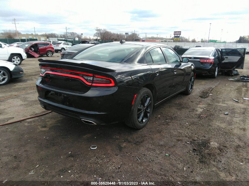 2022 DODGE CHARGER SXT VIN: 2C3CDXJG8NH120724