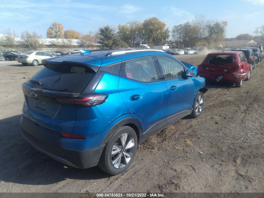 2022 CHEVROLET BOLT EUV LT VIN: 1G1FY6S02N4109104