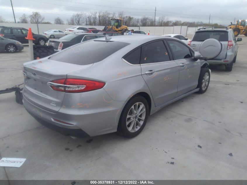 2020 FORD FUSION SE VIN: 3FA6P0HD3LR254499