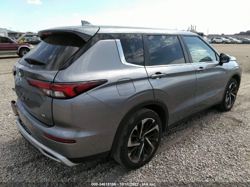 2022 MITSUBISHI OUTLANDER SE VIN: JA4J3UA85NZ075670