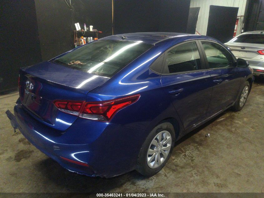 2022 HYUNDAI ACCENT SE VIN: 3KPC24A67NE183655