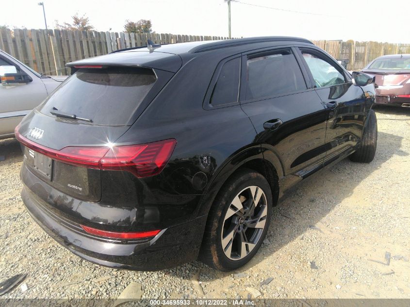 2021 AUDI E-TRON PREMIUM VIN: WA1AAAGE6MB022808