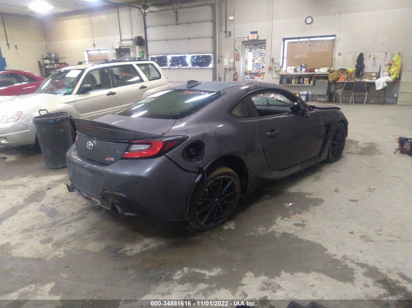 2023 TOYOTA GR86 PREMIUM VIN: JF1ZNBE1XP9750524