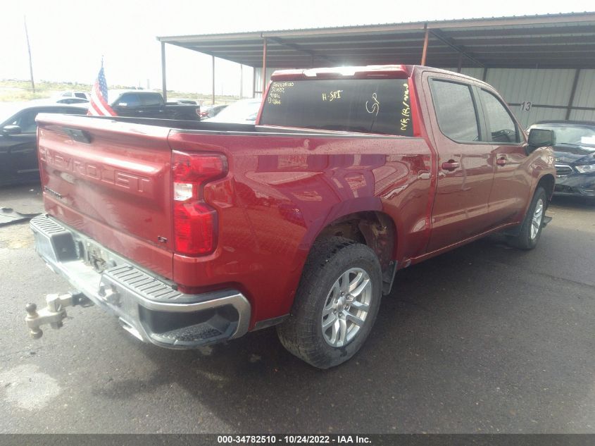 2021 CHEVROLET SILVERADO 1500 LT VIN: 3GCUYDET3MG185814