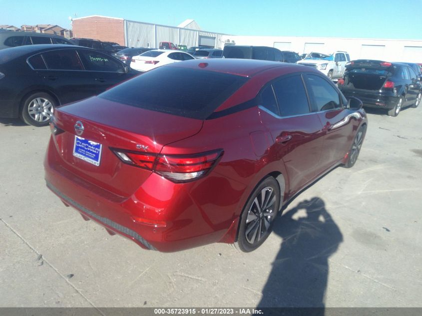 2022 NISSAN SENTRA SV VIN: 3N1AB8CV5NY306390