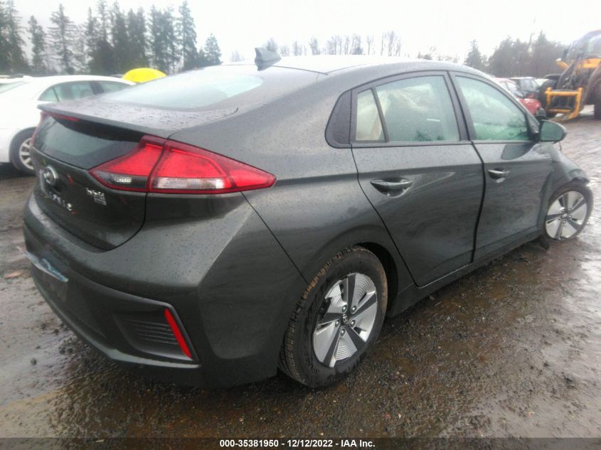 2020 HYUNDAI IONIQ HYBRID BLUE VIN: KMHC65LC6LU239141