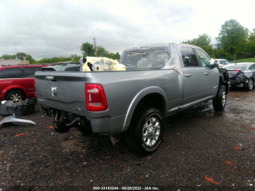 2021 RAM 2500 LARAMIE VIN: 3C6UR5FL8MG674766