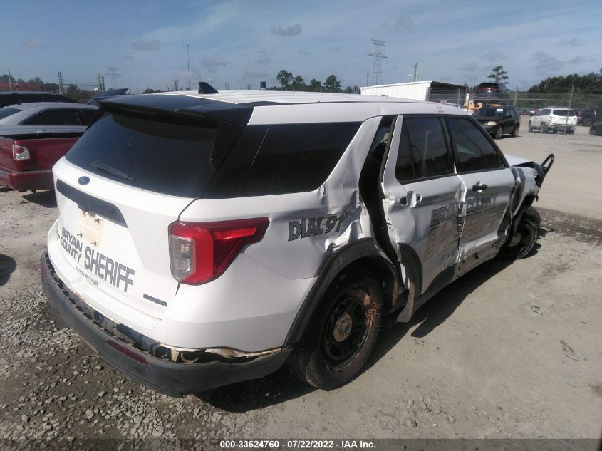 2020 FORD POLICE INTERCEPTOR VIN: 1FM5K8AW6LGB84031