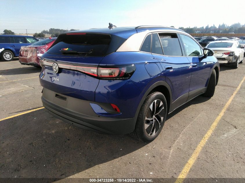 2021 VOLKSWAGEN ID.4 PRO S VIN: WVGTMPE26MP030763