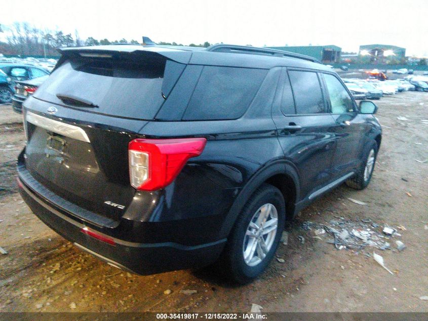 2022 FORD EXPLORER XLT VIN: 1FMSK8DH0NGB40416