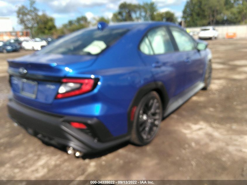 2022 SUBARU WRX PREMIUM VIN: JF1VBAF60N9012448