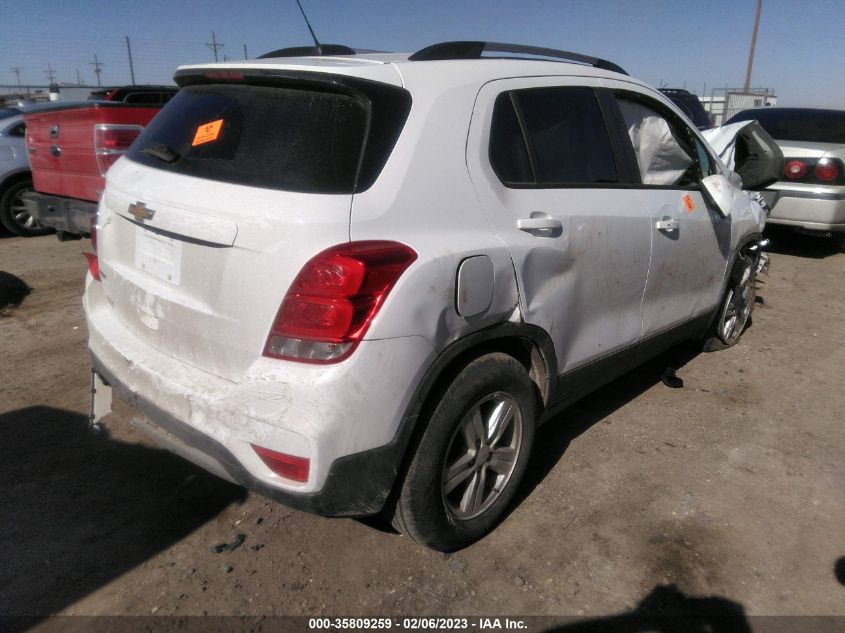 2022 CHEVROLET TRAX LT VIN: KL7CJLSM4NB517998