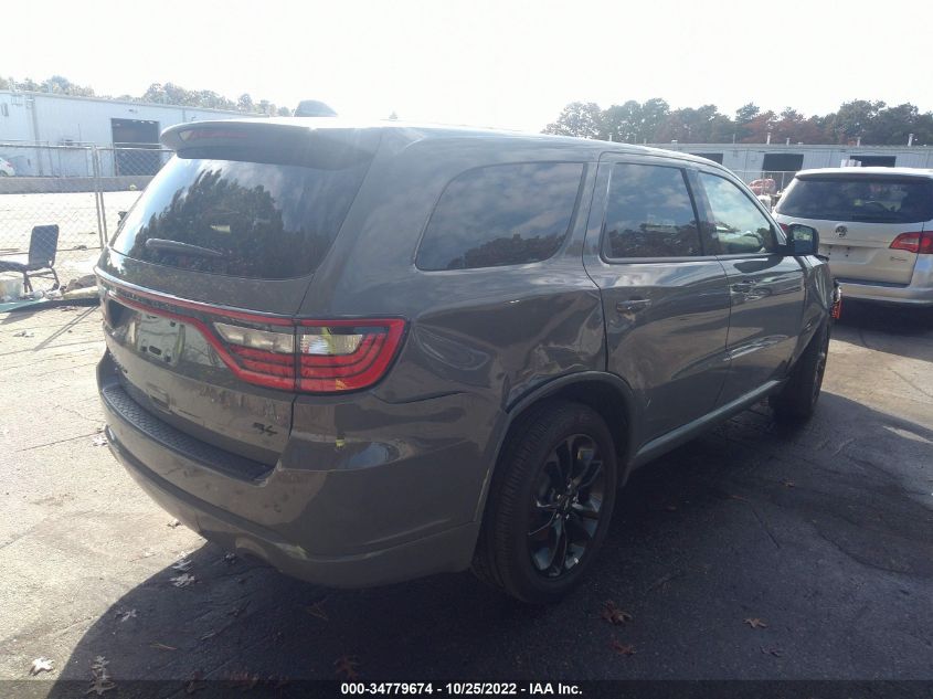 2022 DODGE DURANGO R/T VIN: 1C4SDJCTXNC204500