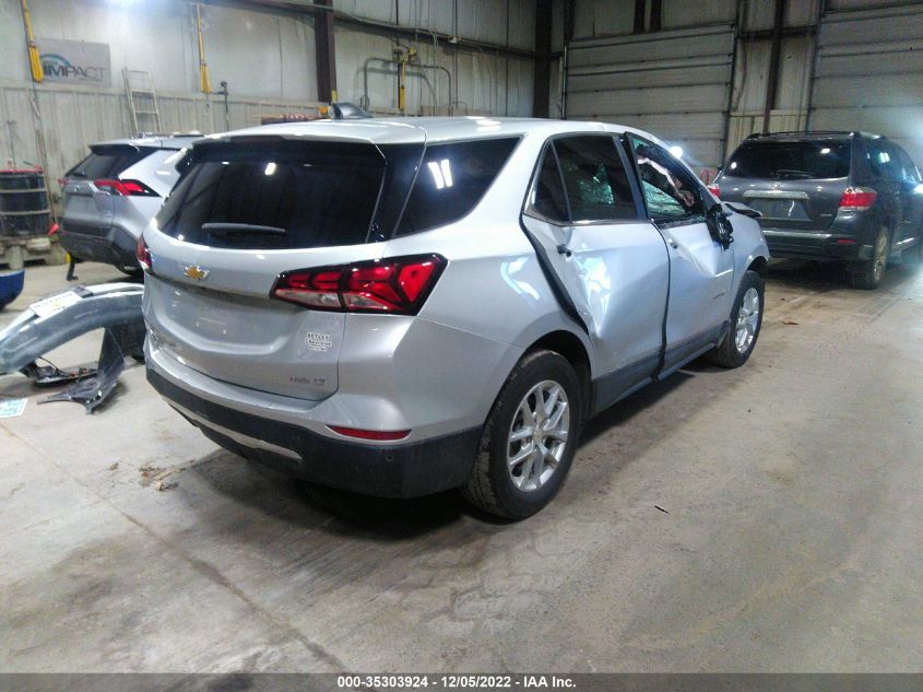 2022 CHEVROLET EQUINOX LT VIN: 3GNAXTEV2NL135228