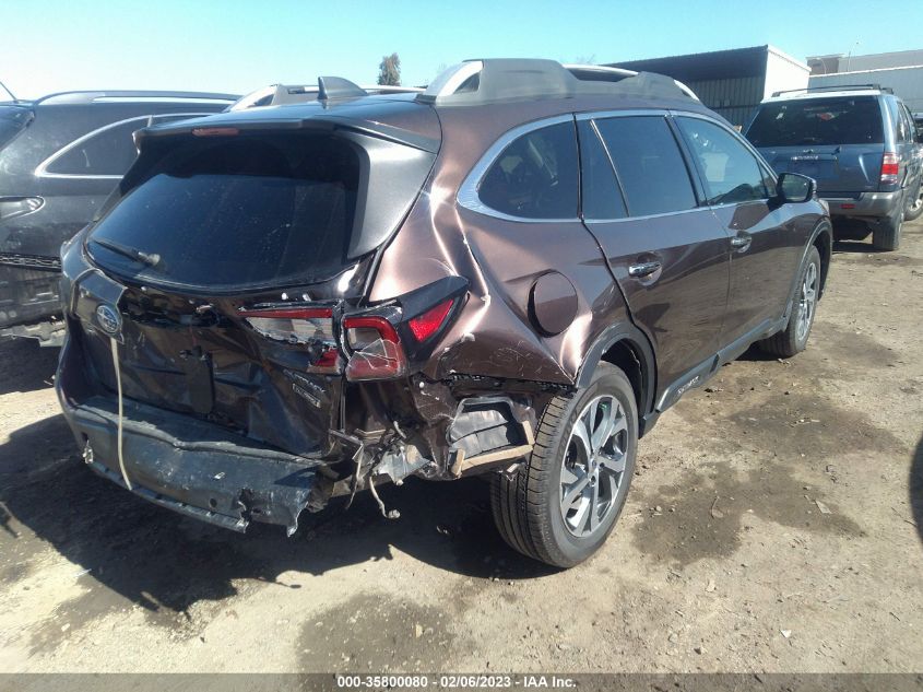2021 SUBARU OUTBACK TOURING VIN: 4S4BTAPC0M3116403