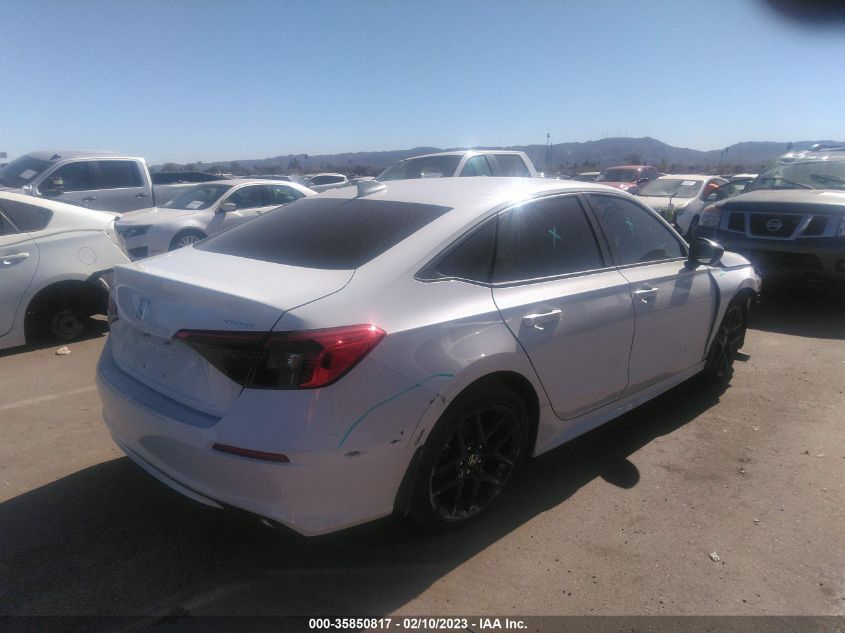 2022 HONDA CIVIC SEDAN SPORT VIN: 2HGFE2F5XNH603990