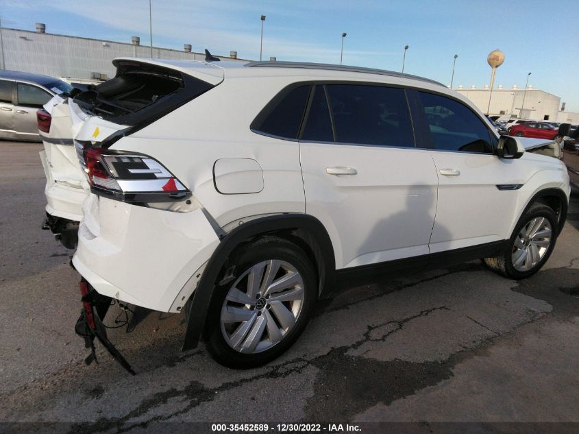 2021 VOLKSWAGEN ATLAS CROSS SPORT 3.6L V6 SE W/TECHNOLOGY VIN: 1V2JE2CA3MC219401