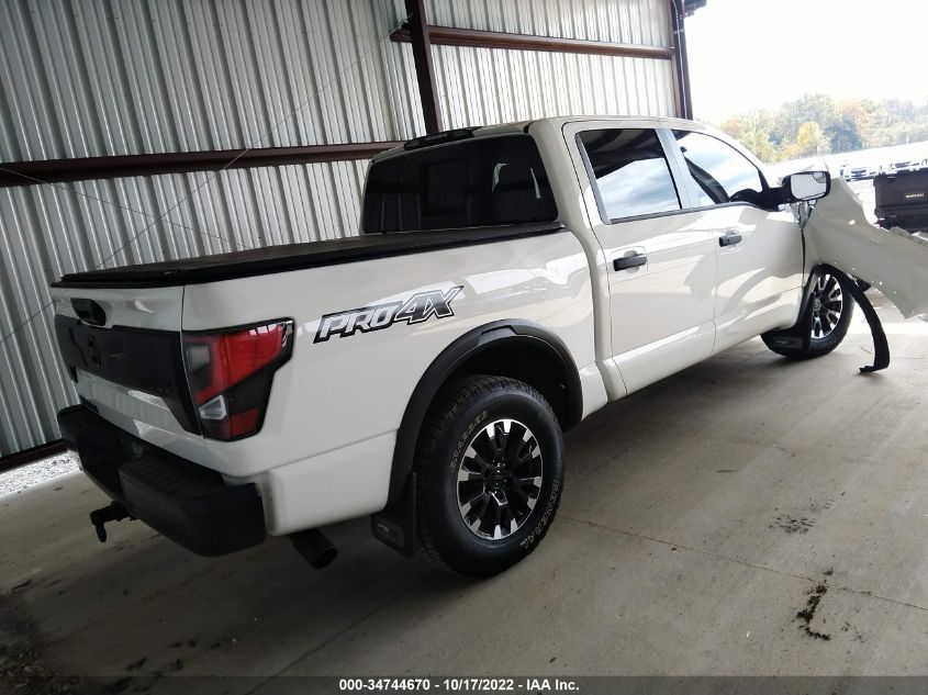 2021 NISSAN TITAN PRO-4X VIN: 1N6AA1ED1MN533998