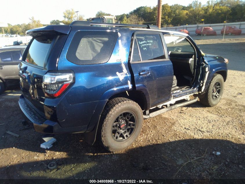 2021 TOYOTA 4RUNNER SR5 PREMIUM VIN: JTEFU5JR4M5239919