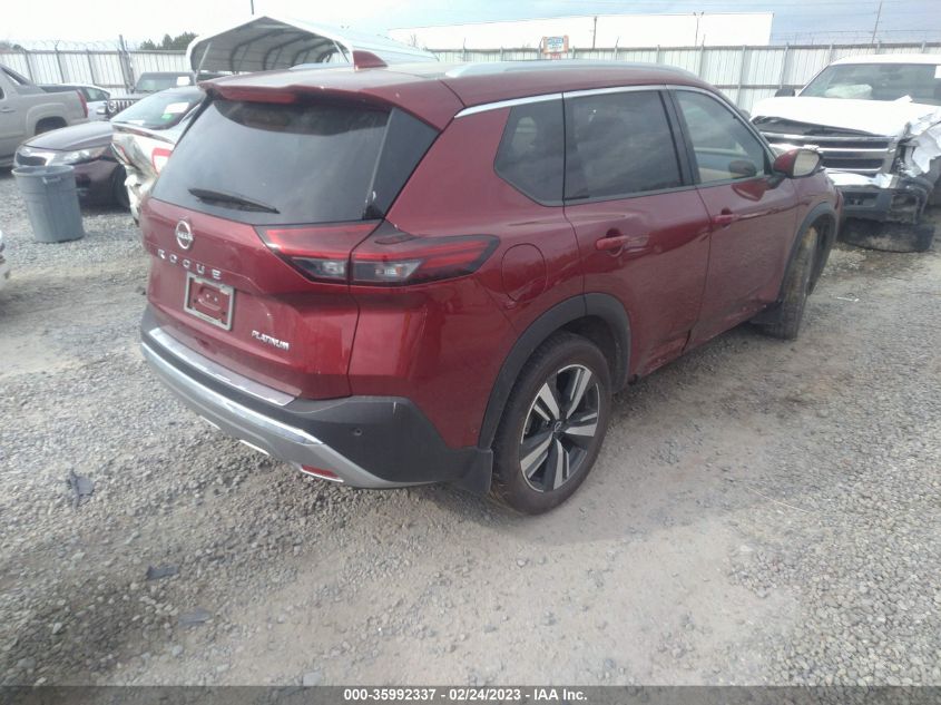 2023 NISSAN ROGUE PLATINUM VIN: JN8BT3DC8PW100509