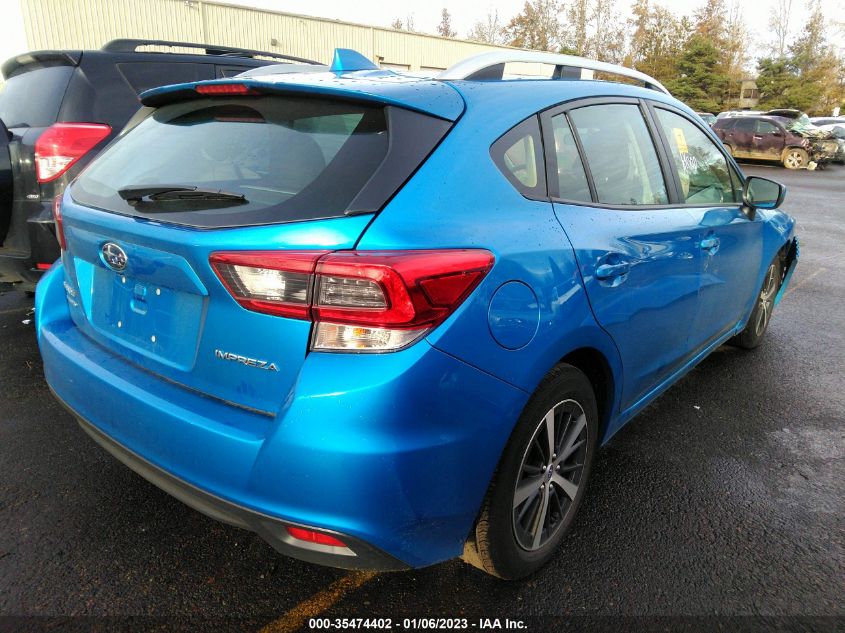2022 SUBARU IMPREZA PREMIUM VIN: 4S3GTAD62N3718553