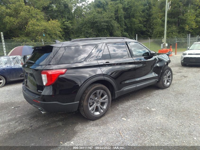 2022 FORD EXPLORER XLT VIN: 1FMSK8DH4NGB54982