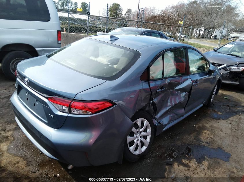 2022 TOYOTA COROLLA LE VIN: JTDEPMAE2N3003099