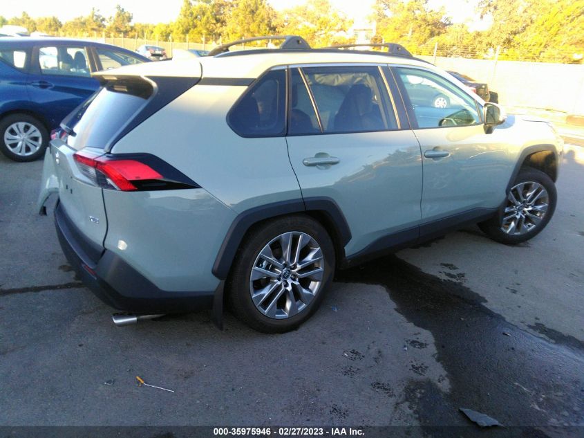 2022 TOYOTA RAV4 XLE PREMIUM VIN: 2T3C1RFV4NW217958