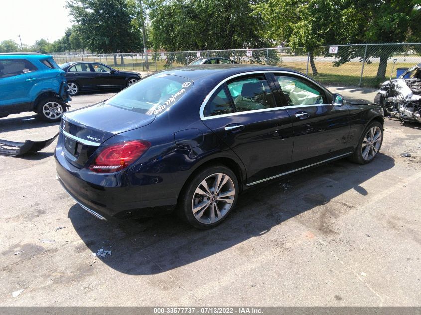 2020 MERCEDES-BENZ C-CLASS C 300 VIN: 55SWF8EB8LU327946