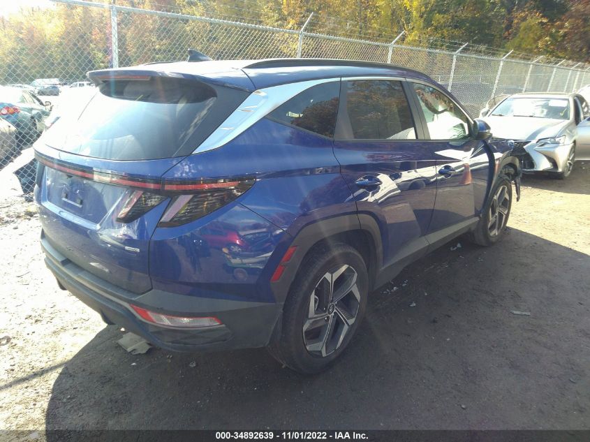 2022 HYUNDAI TUCSON SEL VIN: 5NMJFCAE7NH124272
