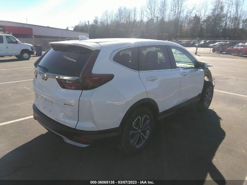 2022 HONDA CR-V EX VIN: 5J6RW2H53NA000376